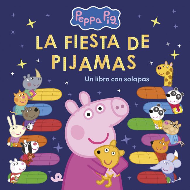 Peppa Pig. Un cuento con solapas La fiesta de pijamas