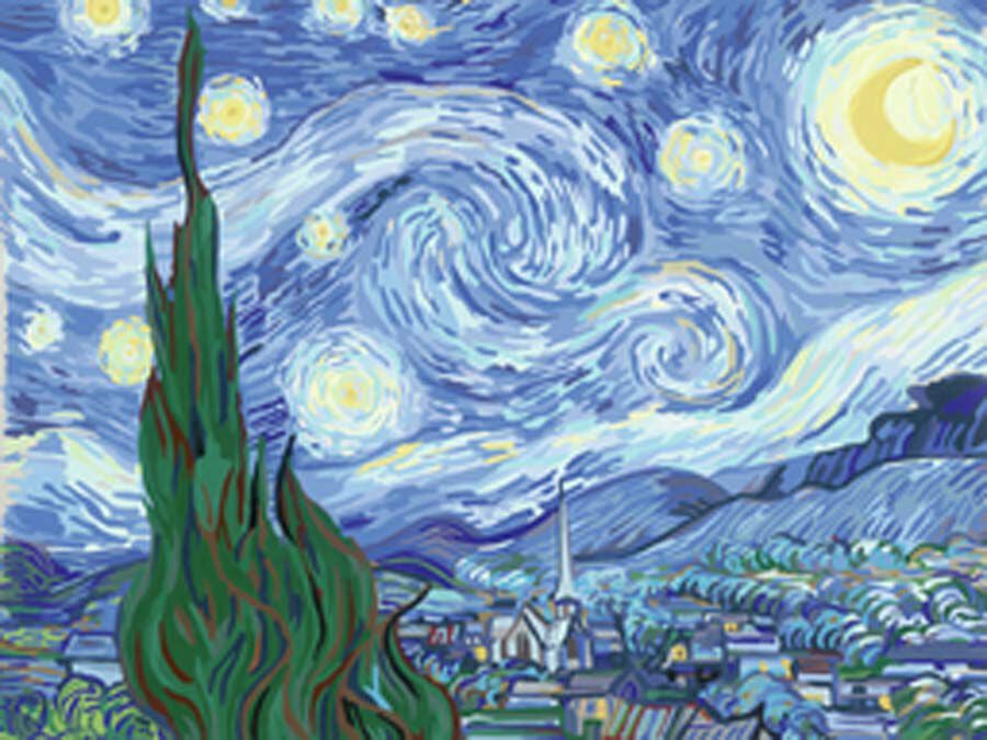 CreArt Serie B - Van Gogh - Nit