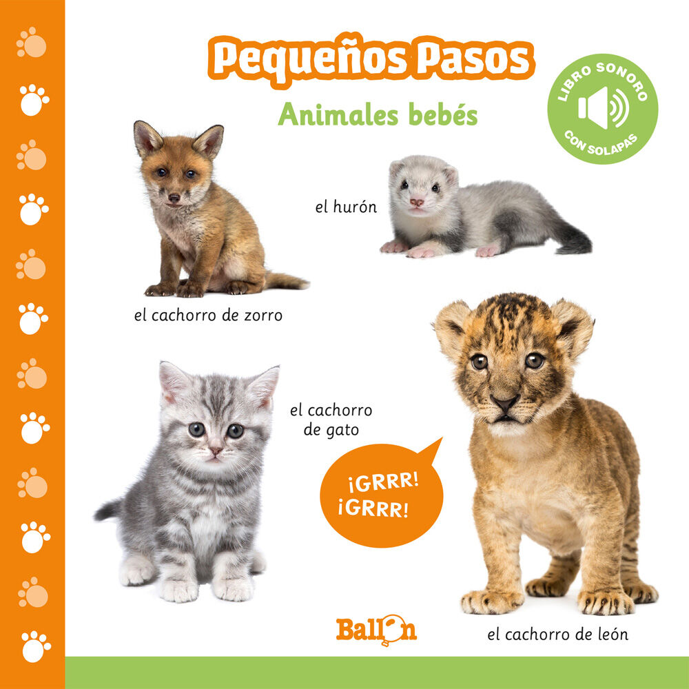 Animales beb&eacute;s - Libros sonoros