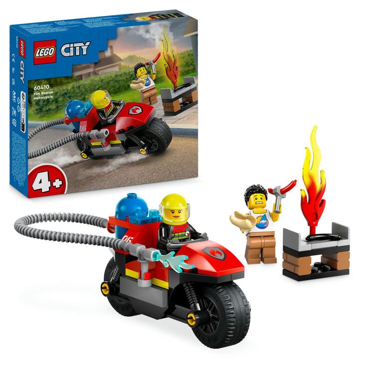 LEGO® City Moto de Rescat de Bombers 60410