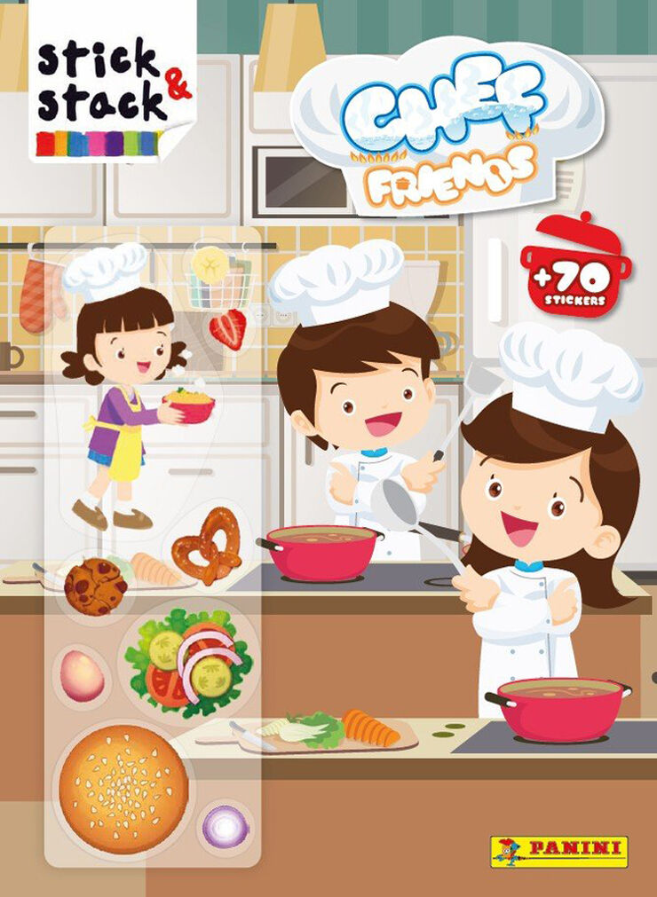 Stick & Stack Chef Friends