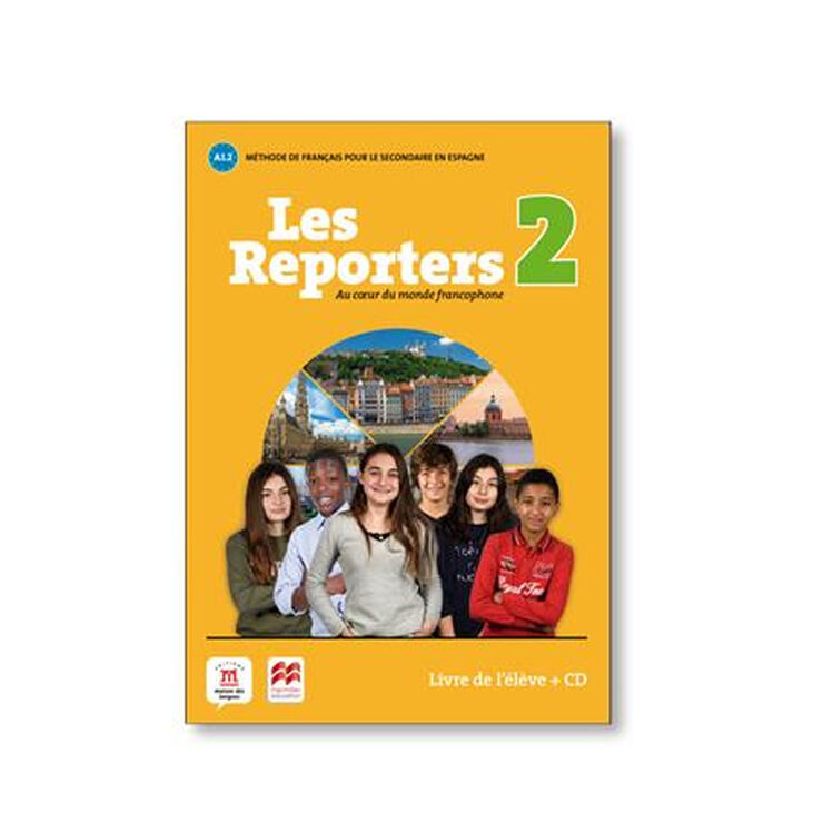 Les Reporters 2 A1.2 Livre L'Eleve +Cd