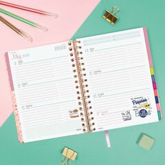 Agenda Finocam Talkual 1/4 sem/vista horizontal cat 2026 Oro