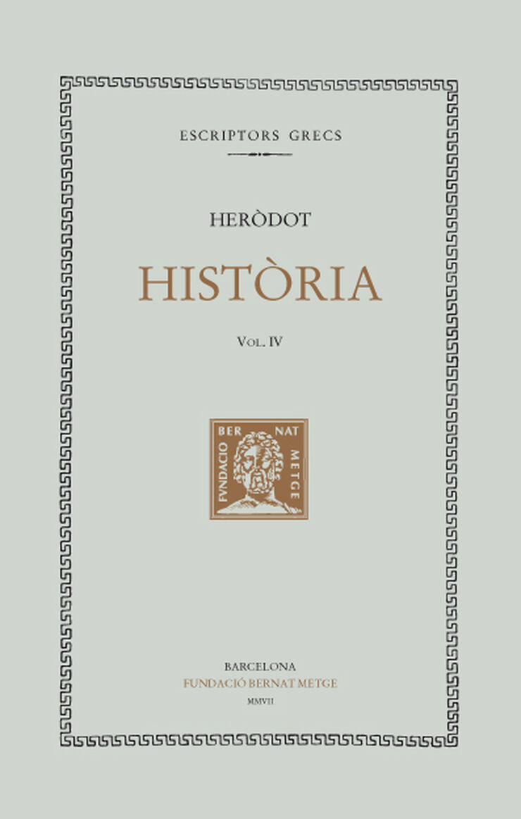 Història, vol. IV (llibre IV)