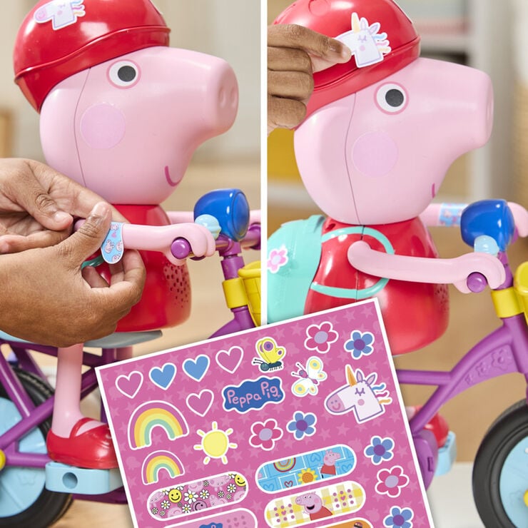 Peppa Pig con Bicicleta