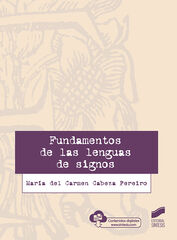 Fundamentos de las lenguas de signos Fundamentos de las lenguas de signos