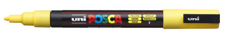 Marcador Posca PC-3M groc