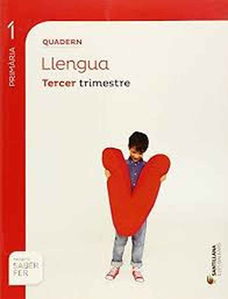 Llengua-quadern 3/Saber fer PRIMÀRIA 1 Santillana Text 9788468005379