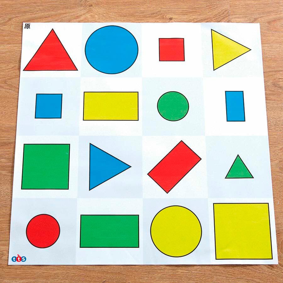 Tapete Formas geom&eacute;tricas para Bee-Bot&reg; y Blue-Bot&reg;