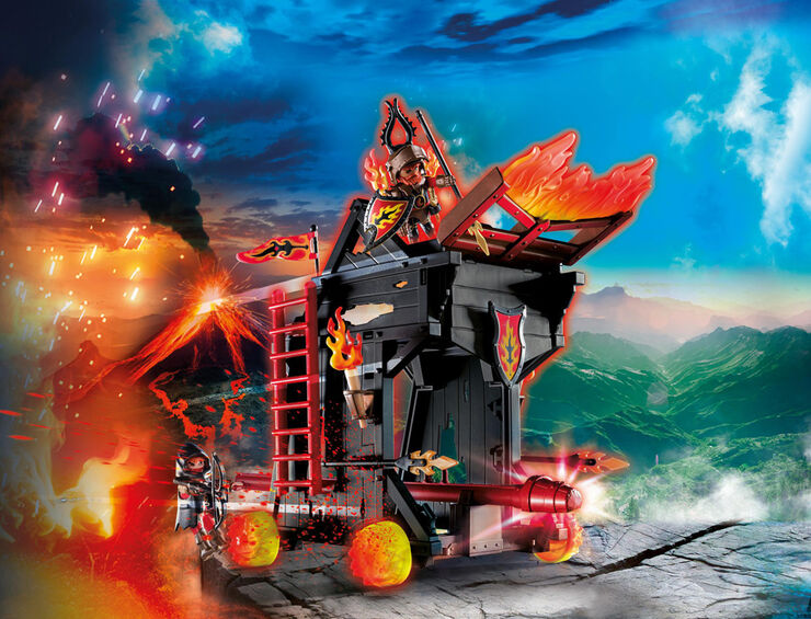 Playmobil Novelmore Ariete de fuegos Burnham 70393 Playmobil Novelmore Ariete de fuegos Burnham 70393