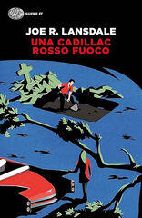 Un cadillac rosso fuoco