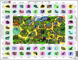PUZLE ANGL&Egrave;S: ZOO
