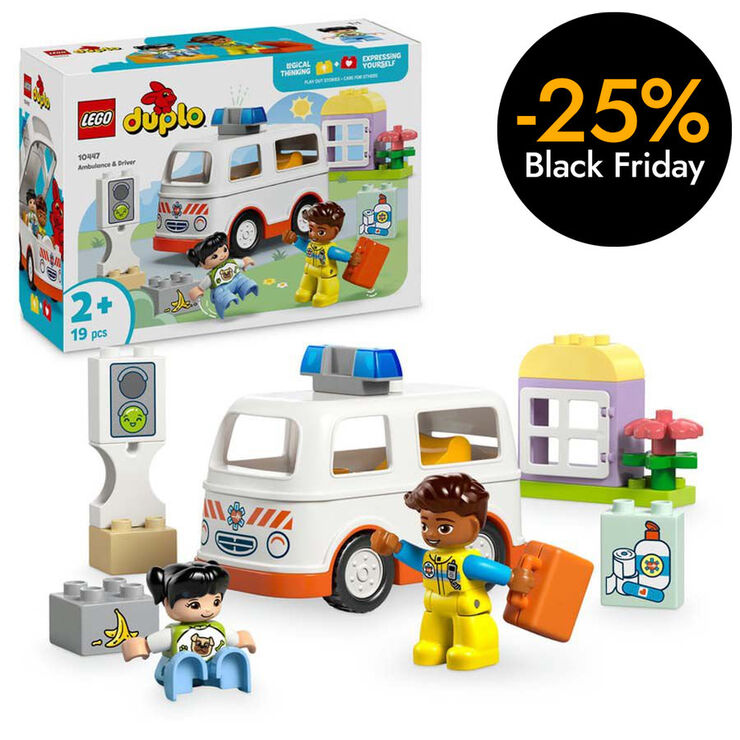LEGO® DUPLO Town Ambulància i Conductor 10447
