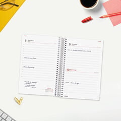 Agenda Finocam Year D&iacute;a P&aacute;gina 2027 Catal&aacute;n Rojo