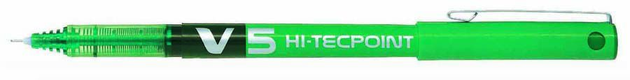Roller Pilot V5 Hi-Tecpoint verde