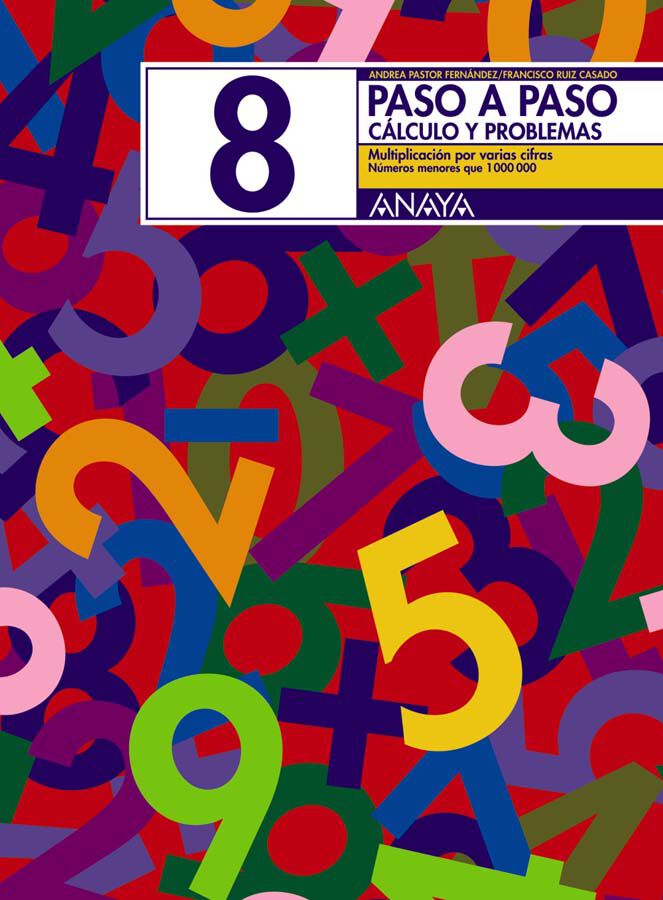 Matem&aacute;ticas 08 Paso A Paso Primaria