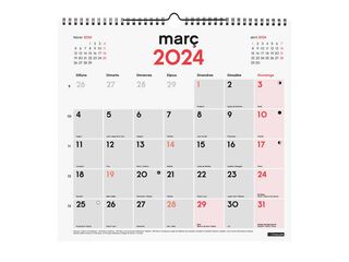 Calendari paret Escriure L 2024 cat