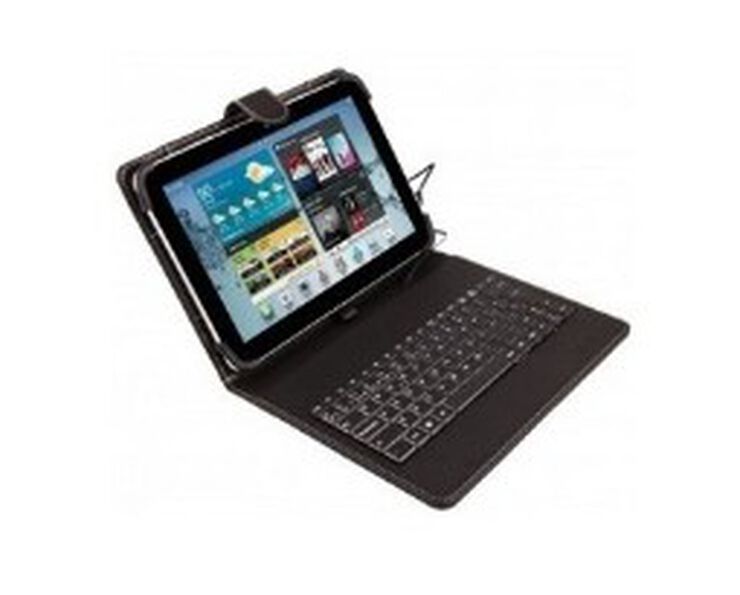 Funda Silver HT Tablet 10,1 + Teclado