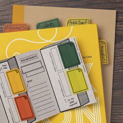 Índices adhesivos para páginas Libro verde