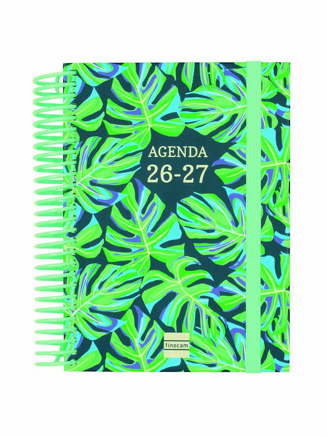 Agenda Escolar Finocam Diva 1/8 D&iacute;a/P&aacute;gina Catal&aacute;n 2026-27 Selva