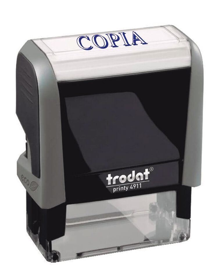 Sello autom&aacute;tico Copia castellano