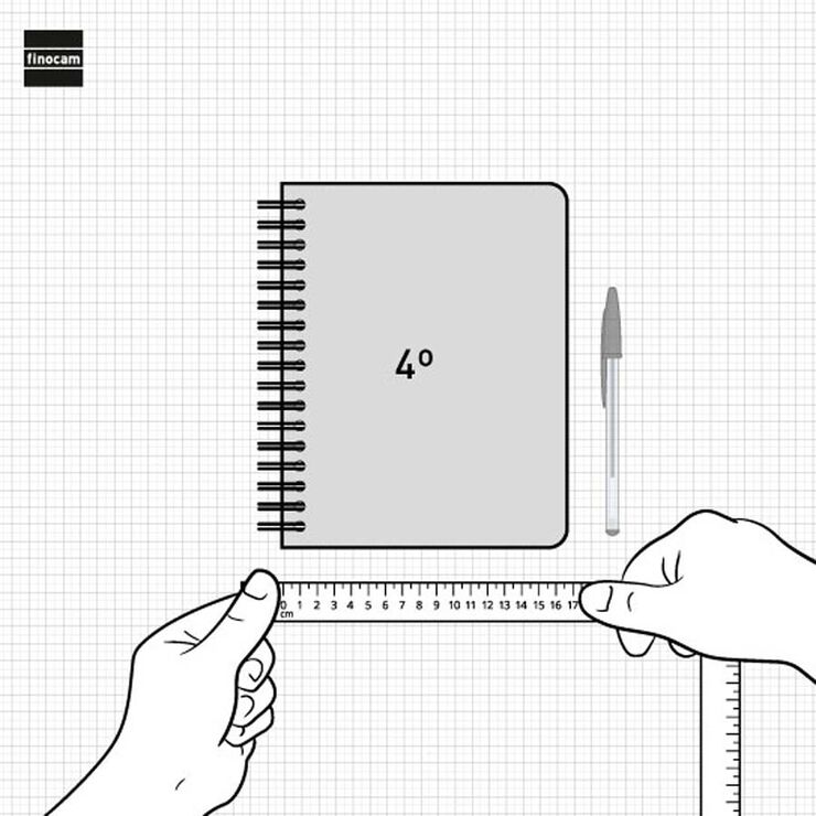 Agenda Finocam docent Magistral personalitzable 1/4 setm/vista cat 2025-26 blau