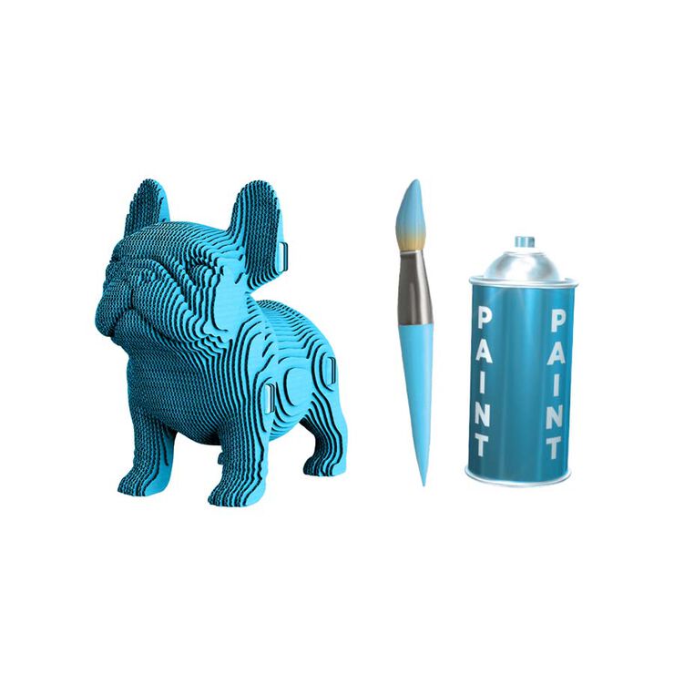 Puzzle 3D Cartonic Bulldog