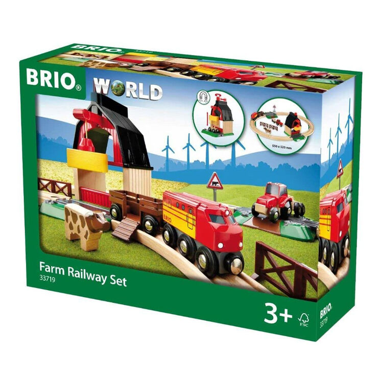 Brio Set Circuit Tren Amb Granja