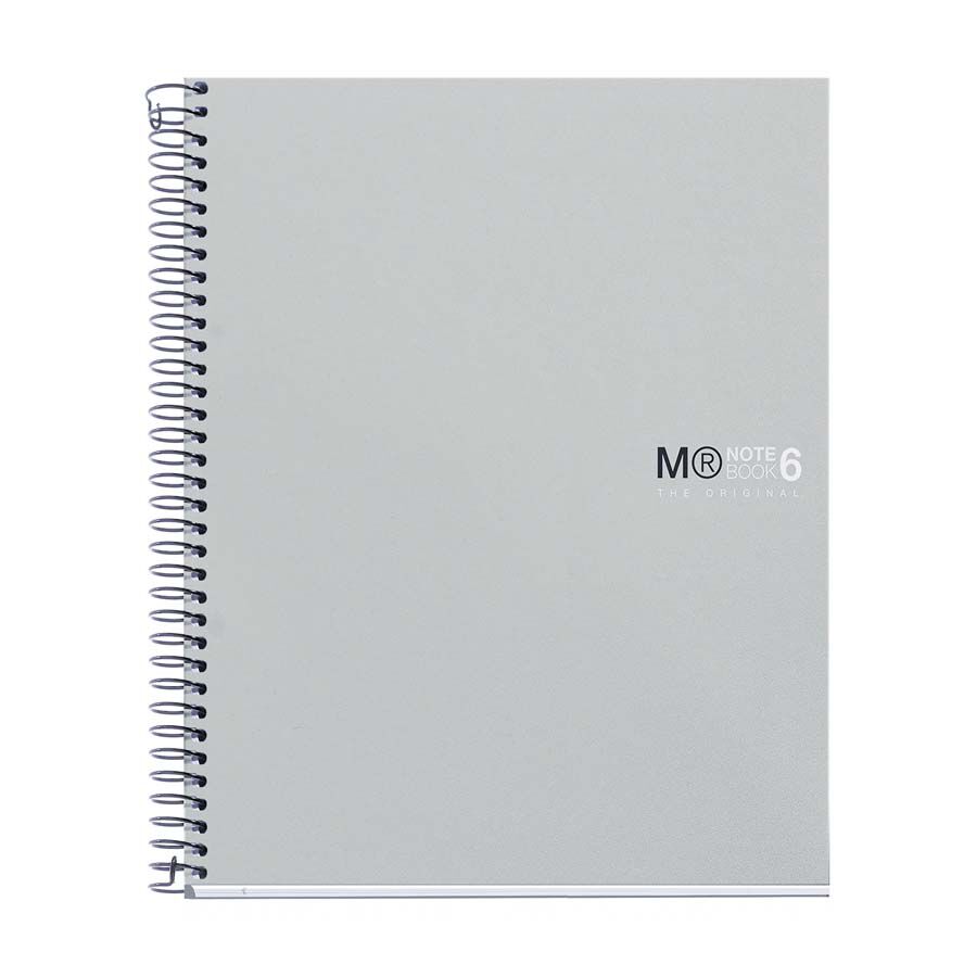 Notebook 6 Miquelrius A5 150 hojas 5x5 gris
