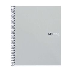 Notebook 6 Miquelrius A5 150 fulls 5x5 gris