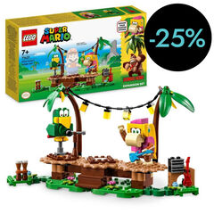 LEGO® Super Mario Set d'Expansió: Escàndol a la Jungla amb Dixie Kong 71421
