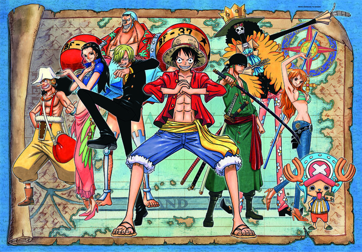 Puzle cubo 500 piezas One Piece 35137