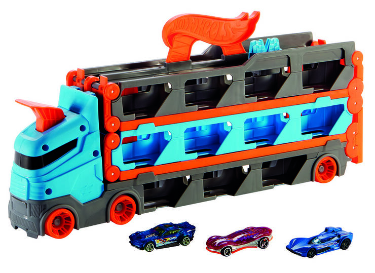 Hot Wheels Camión transporte convertible Hot Wheels Camión transporte convertible