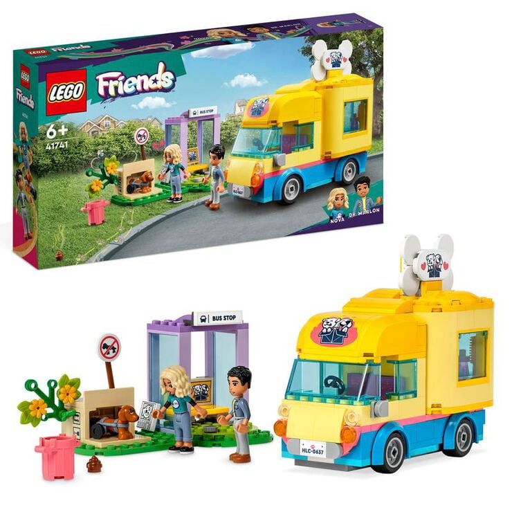 LEGO® Friends Furgoneta de Rescate Canino 41741