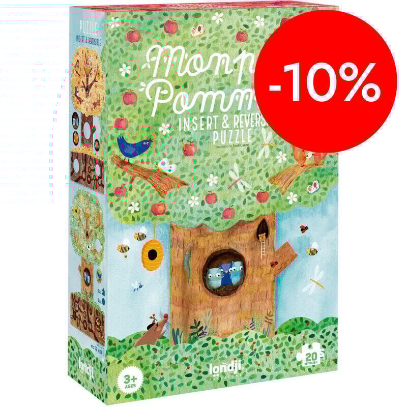 Puzle 21 piezas Mon Petit Pommier Reversible