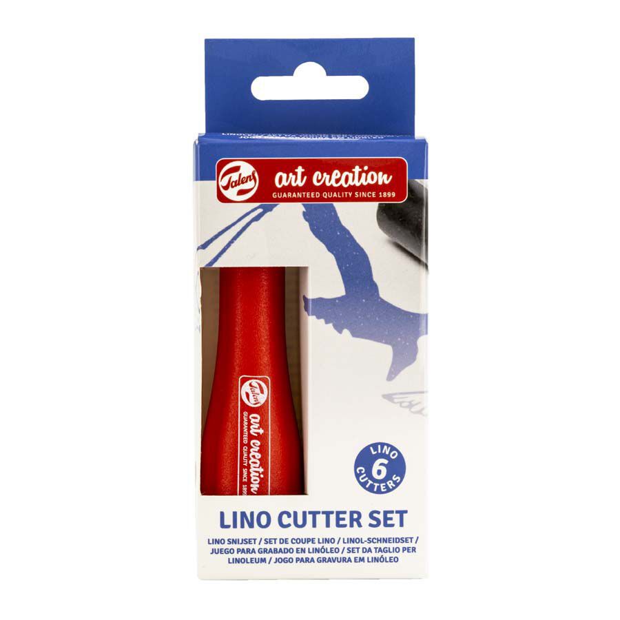 Set 6 G&uacute;bies lin&ograve;leum Talens