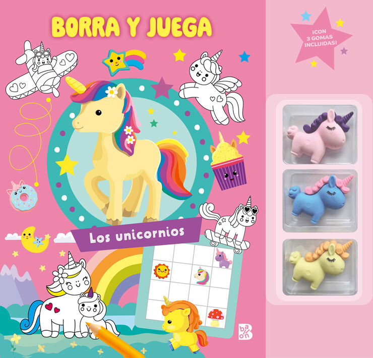 Borra y juega - Los unicornios