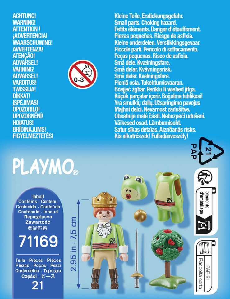 Playmobil Special Plus Príncipe y rana 71169