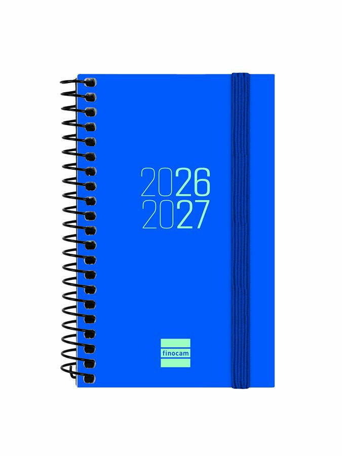 Agenda Escolar Finocam Esp.E3 Sem/Vista Catal&aacute;n 2026-27 Azul