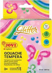 Tèmpera Jovi Purpurina 4 colors 35ml