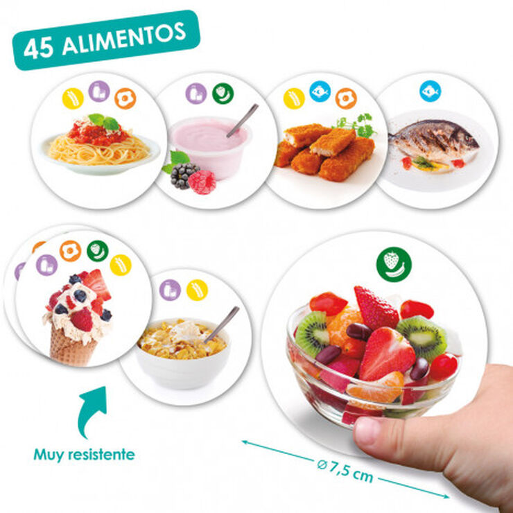 Juego didáctico Akros Descubrir alergias e intolerancias alimentarias