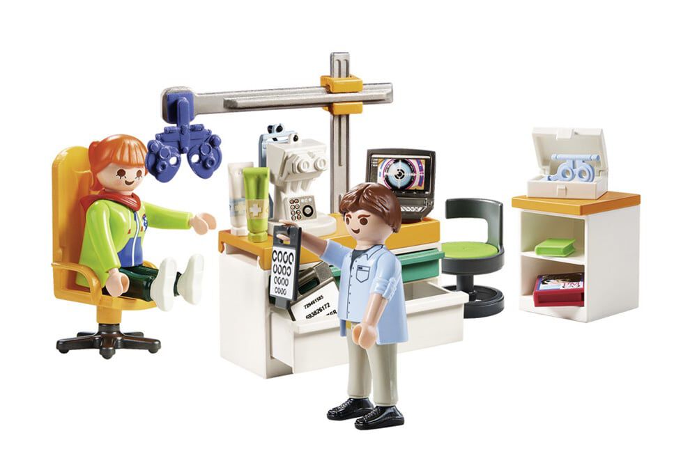 Playmobil&nbsp;City&nbsp;Life Oftalm&oacute;logo 70197