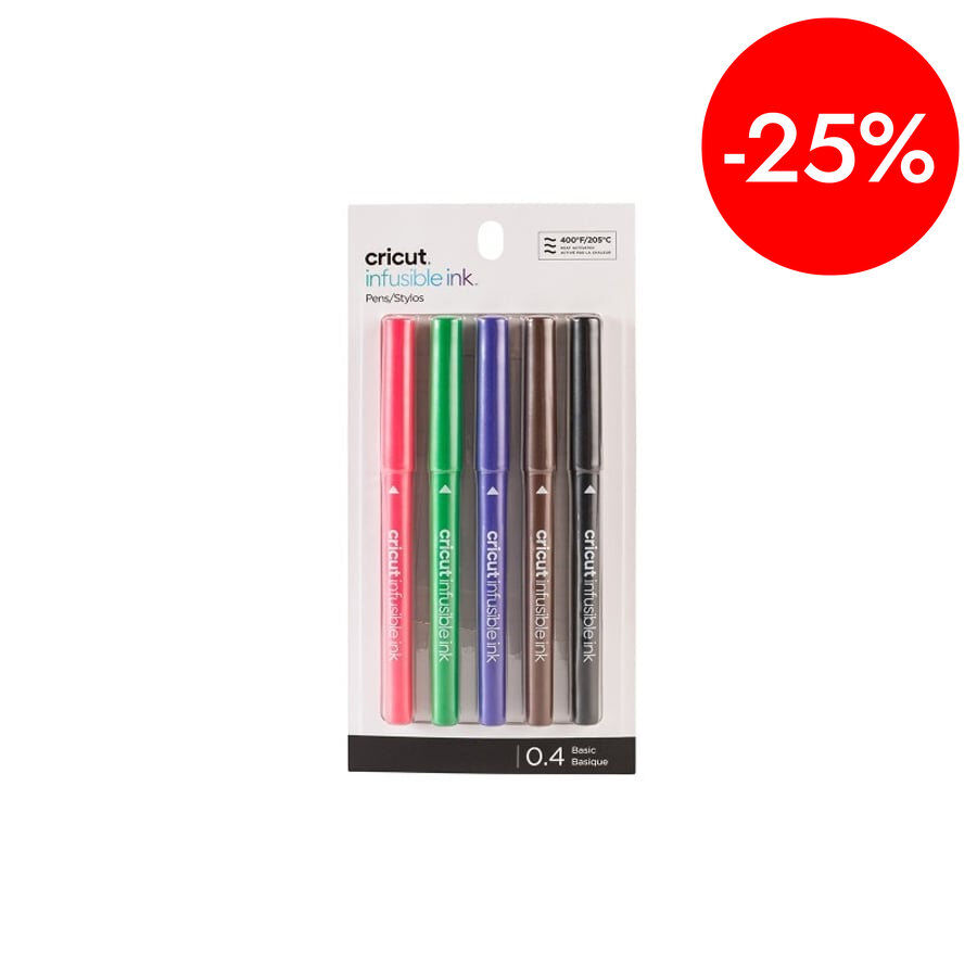 Retoladors Infusible Ink 0,4mm b&agrave;sics 5 colors