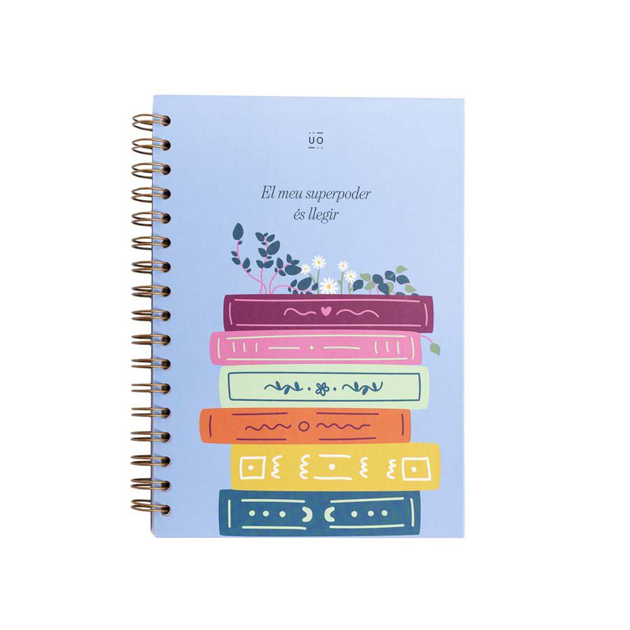 Llibreta A5 ''El meu superpoder &eacute;s llegir''