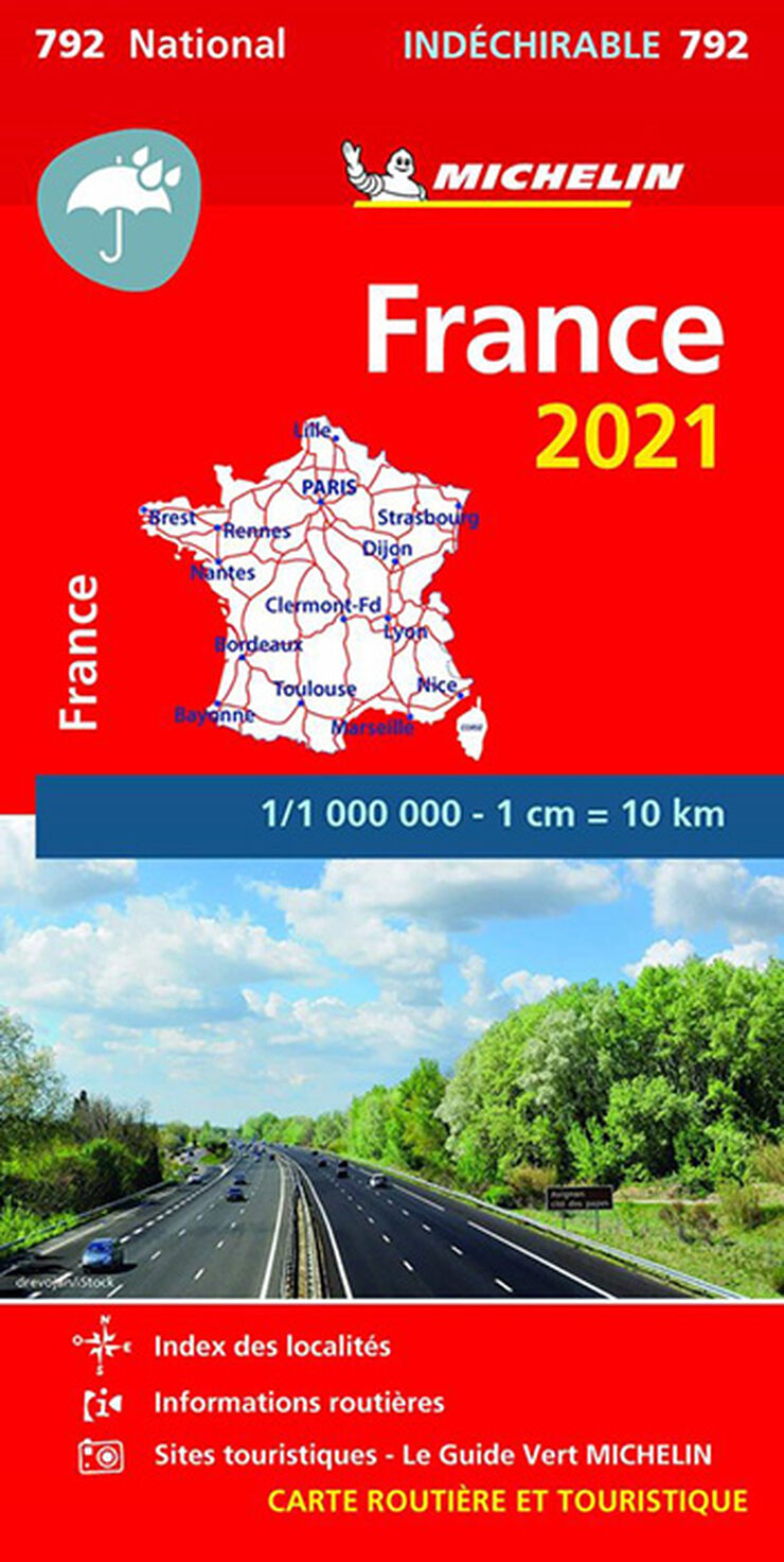 Mapa National Francia alta resitencia 2021