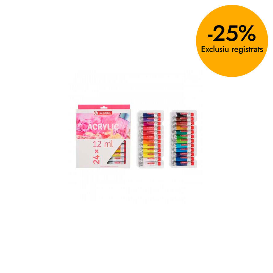 Pintura acr&iacute;lica Talens Art Creation 24 colores