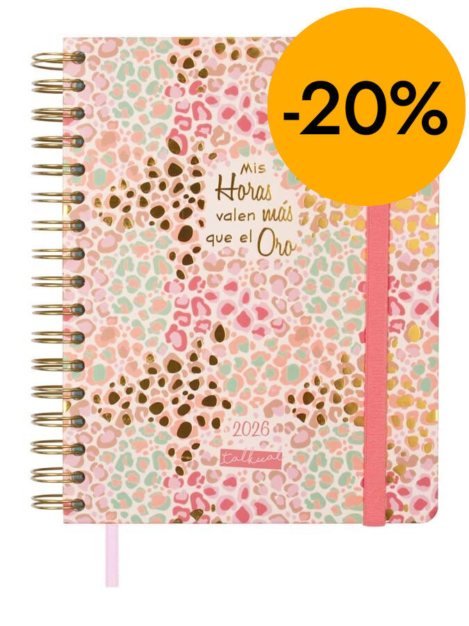 Agenda Finocam Talkual 1/4 d&iacute;a/p&aacute;g cas 2026 Oro