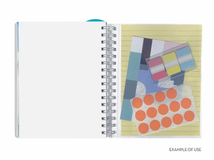 Agenda Professor Personal | 1/4 Setmana Vista, Castell&agrave; (2026-2027) &ndash; Blau