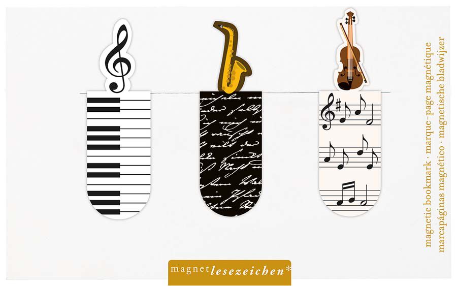 Marcap&aacute;ginas magn&eacute;tico M&uacute;sica 3u