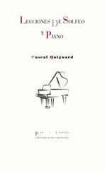 Lecciones de solfeo y piano Lecciones de solfeo y piano